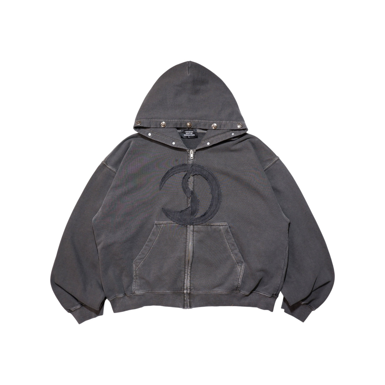 CRACK ZIP HOODIE