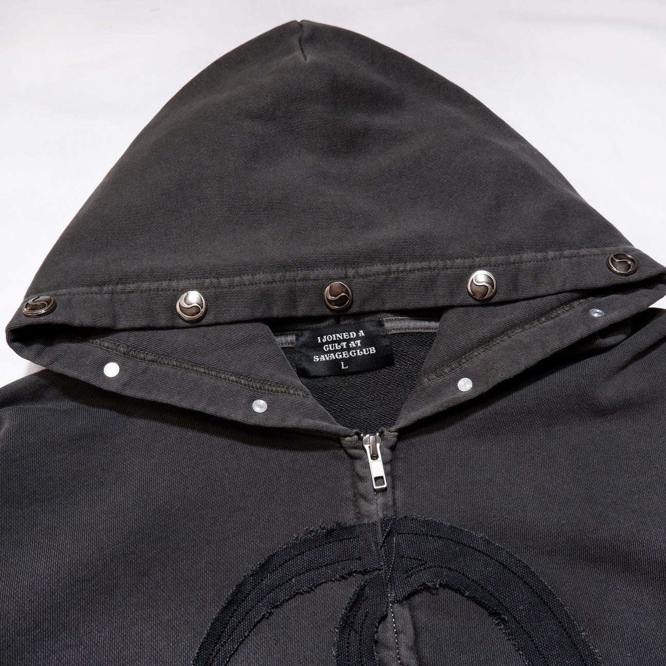 CRACK ZIP HOODIE