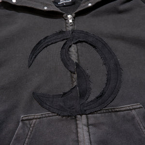 CRACK ZIP HOODIE
