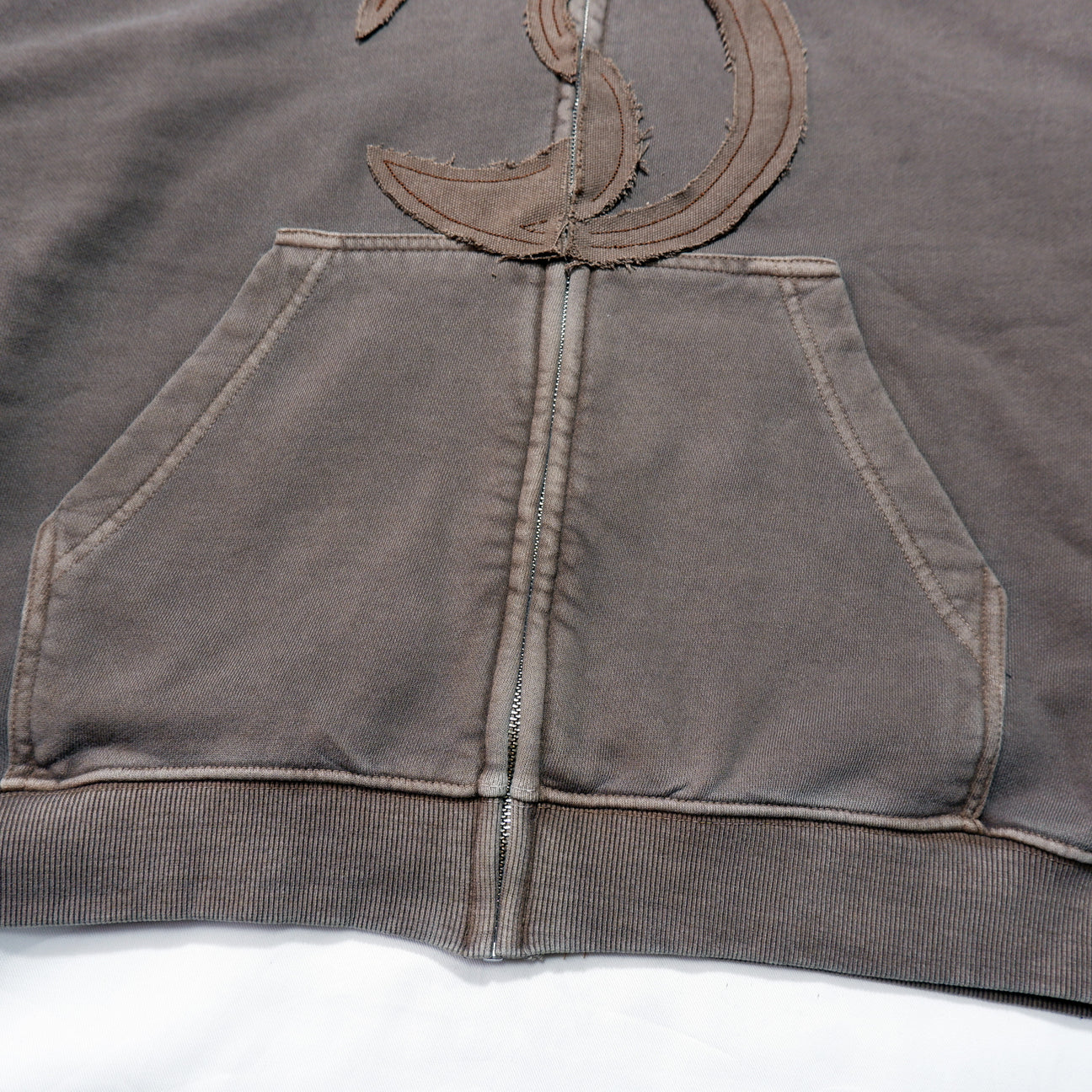 CRACK ZIP HOODIE