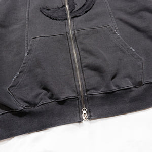 CRACK ZIP HOODIE