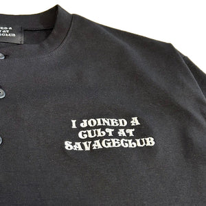 CULT half bottun L/STEE