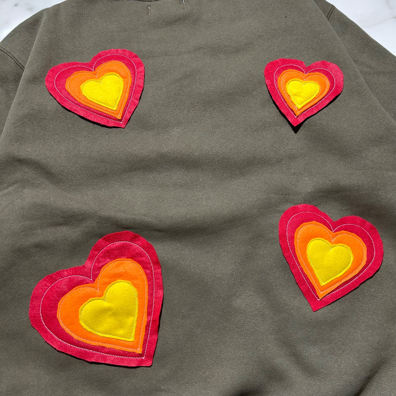 SC×MI Valentine heart sweat type4