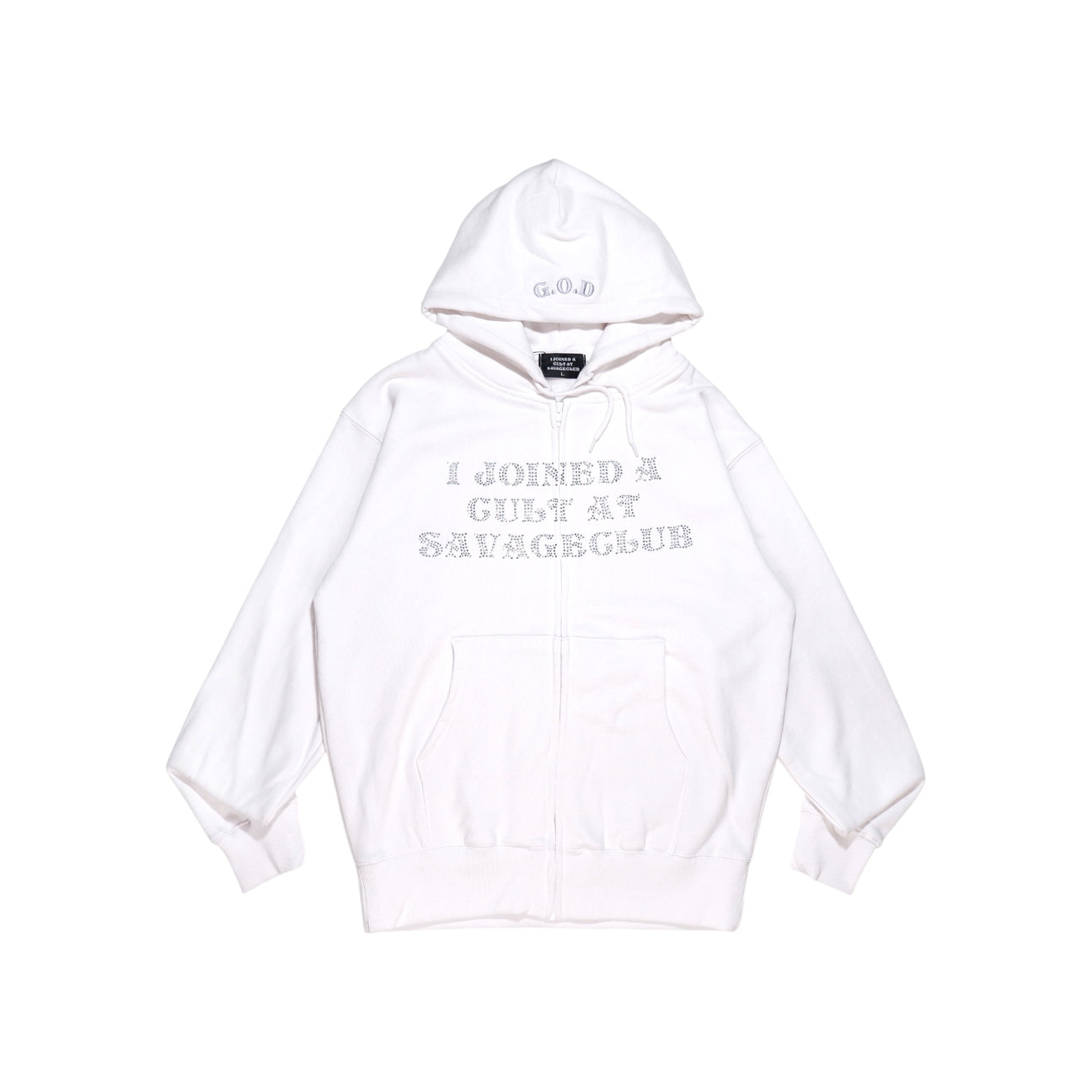 CULT AT STONE ZIP HOODIE