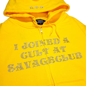 CULT AT STONE ZIP HOODIE