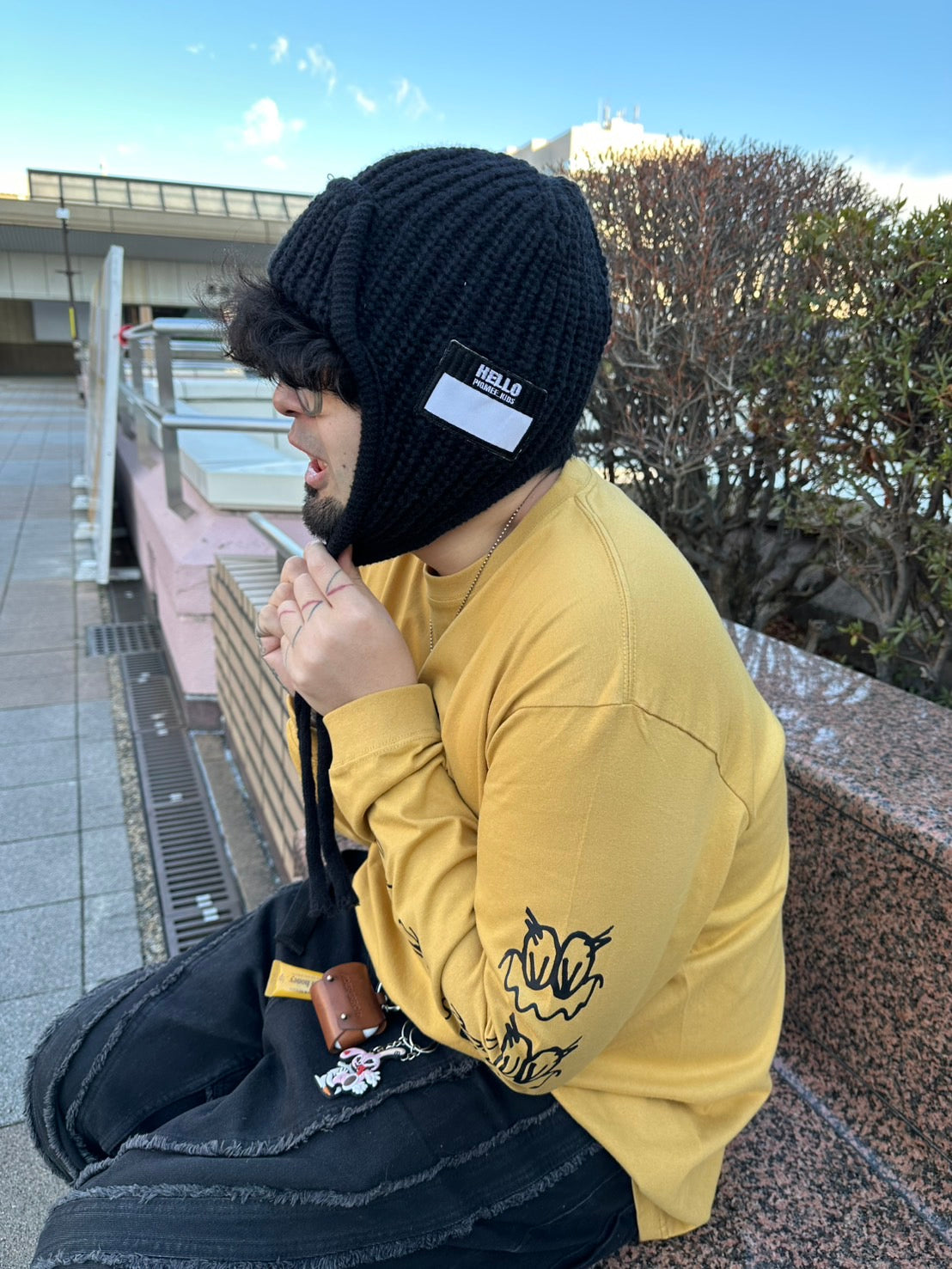 HELLO ear beanie