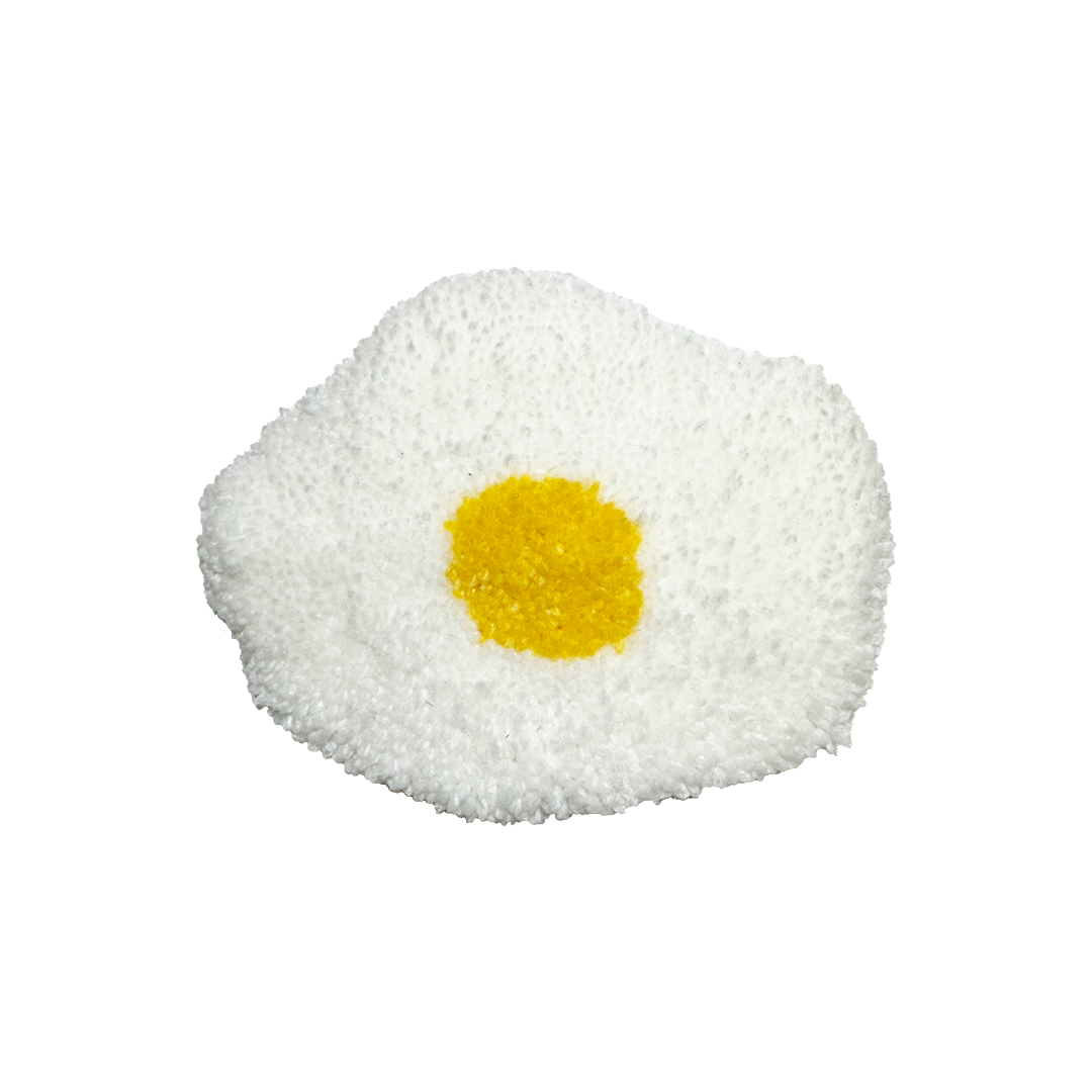 FRIED EGG RUG