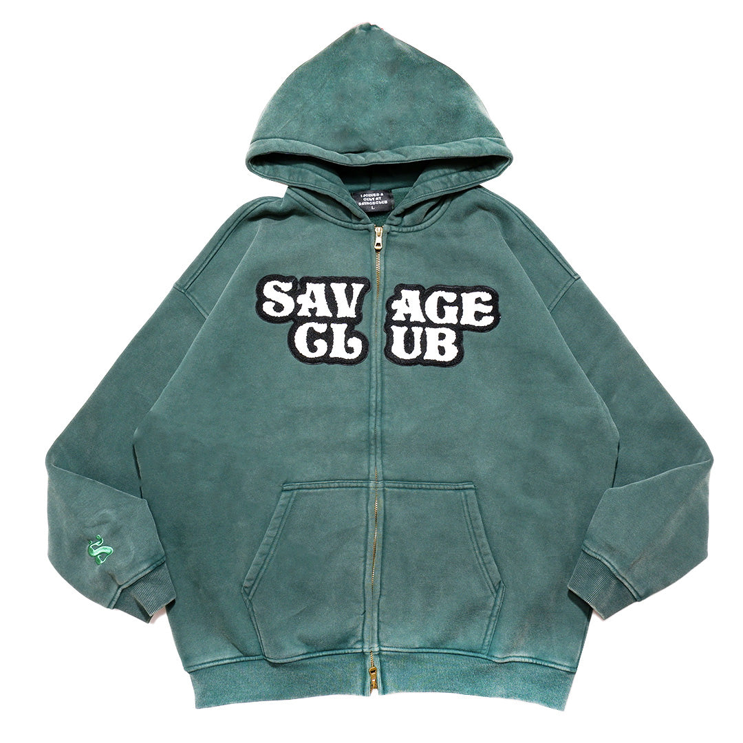 CULTパーカー　XLサイズ CULT STONE ZIP HOODIE – SAVAGE CLUB🤤