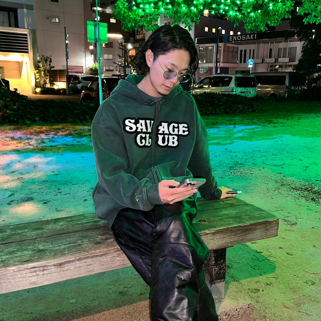 CULT SHORT ZIP HOODIE – SAVAGE CLUB🤤