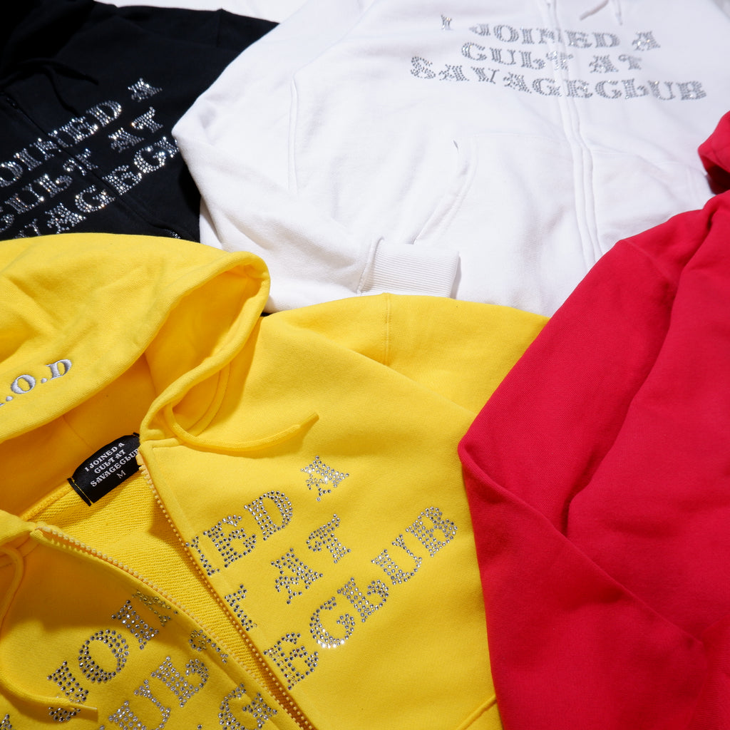 CULT STONE ZIP HOODIE