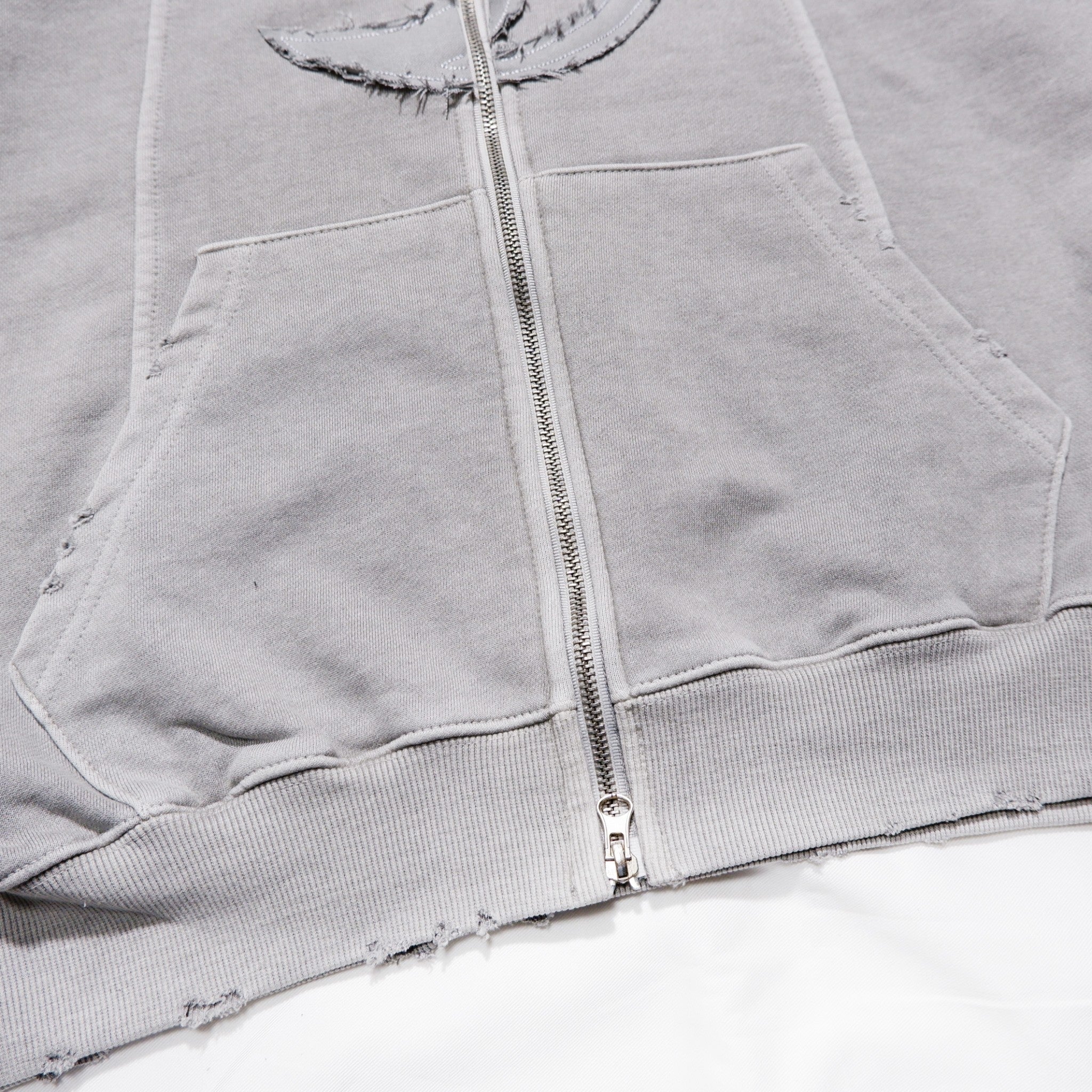 CRACK  ZIP HOODIE