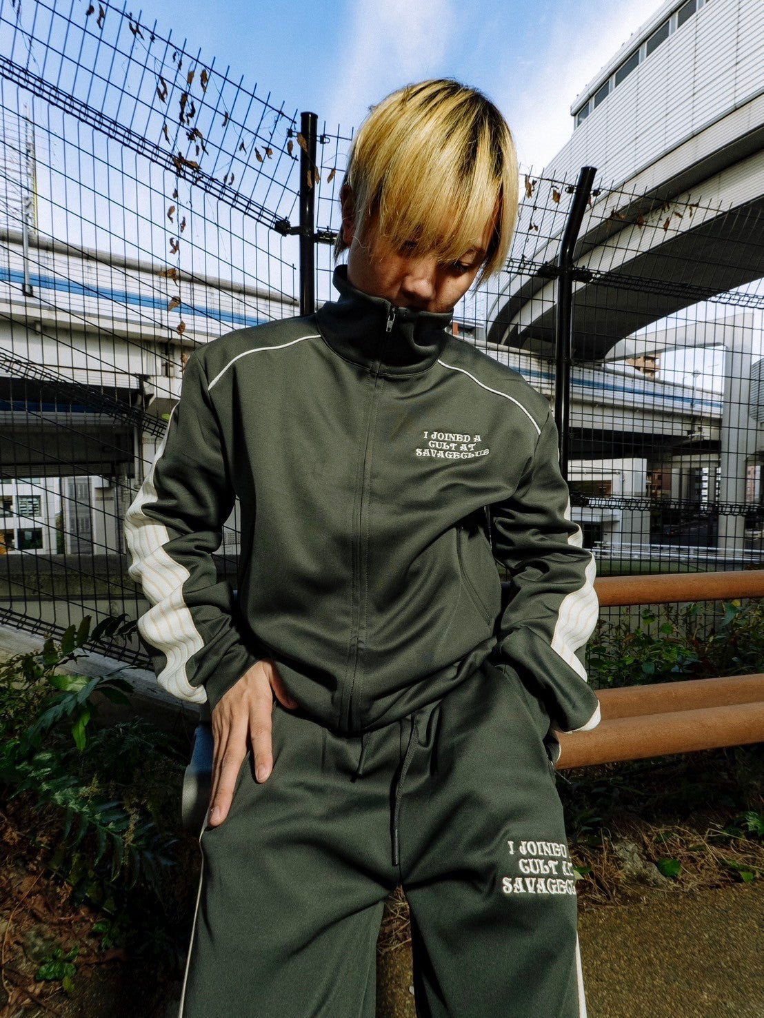 CLUT WAVE TRACK JACKET