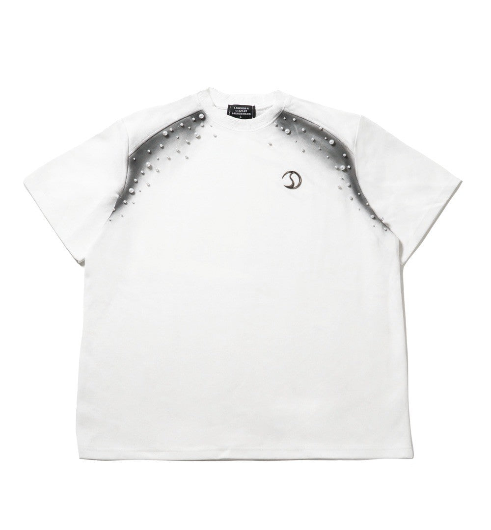 CRACK METAL PEARL TEE