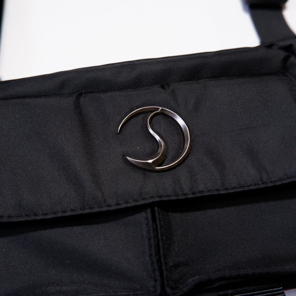 CRACK METAL shoulder BAG