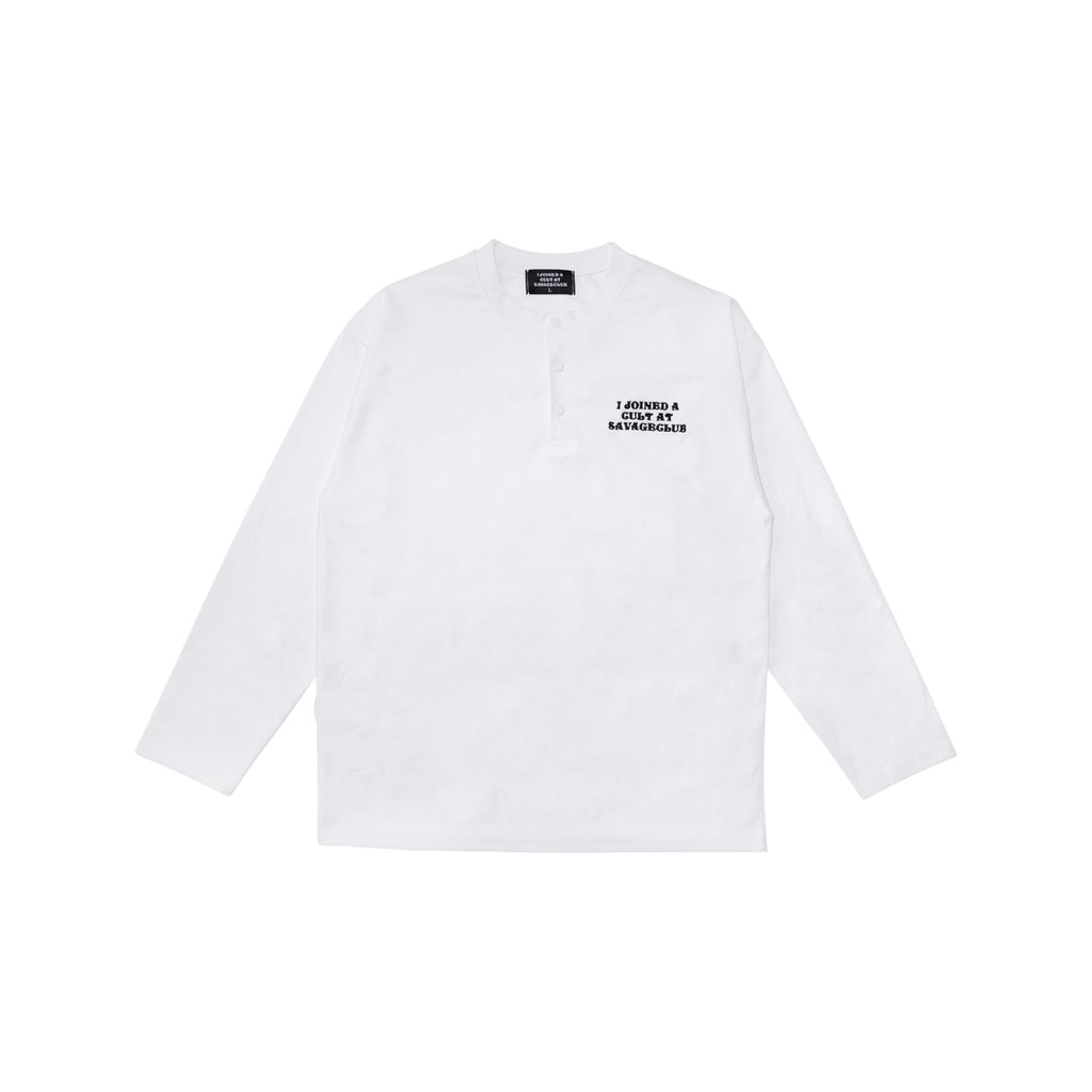 CULT half bottun L/STEE