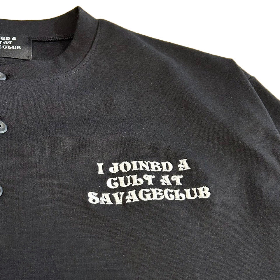 CULT half bottun L/STEE