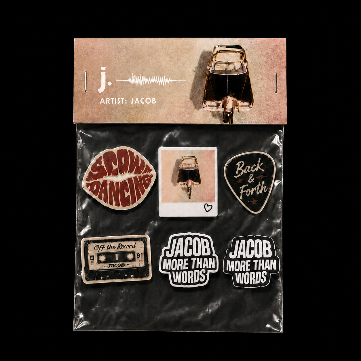 j.STICKER SET（SIGN SESSION抽選券1枚付き）