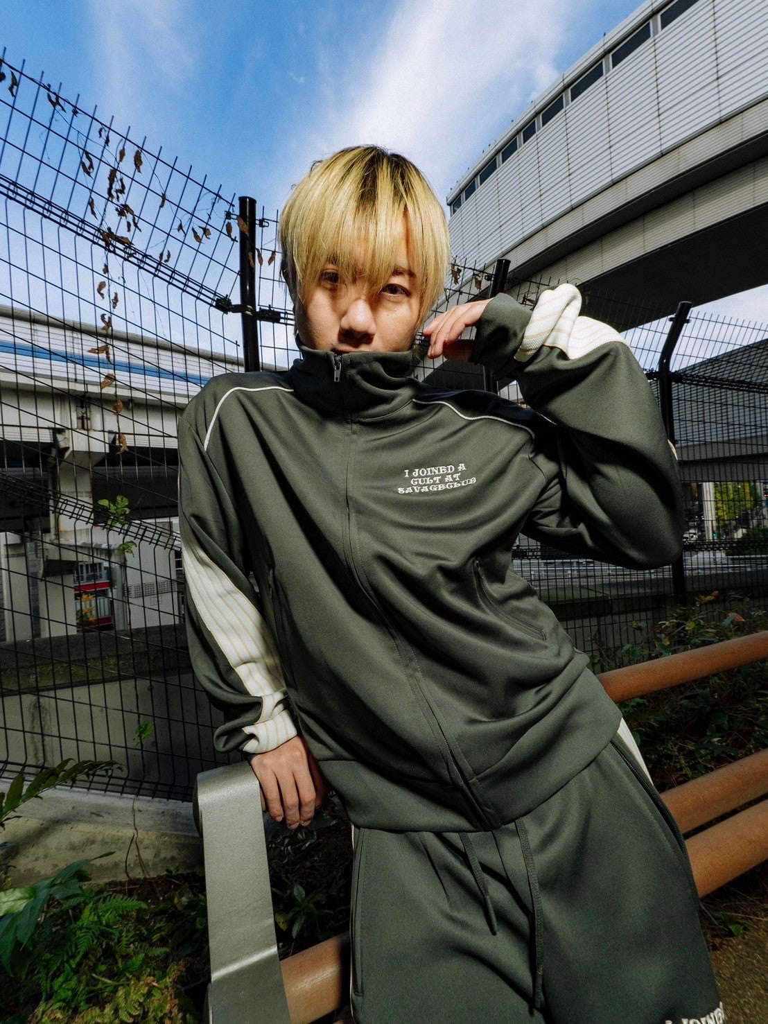 CLUT WAVE TRACK JACKET