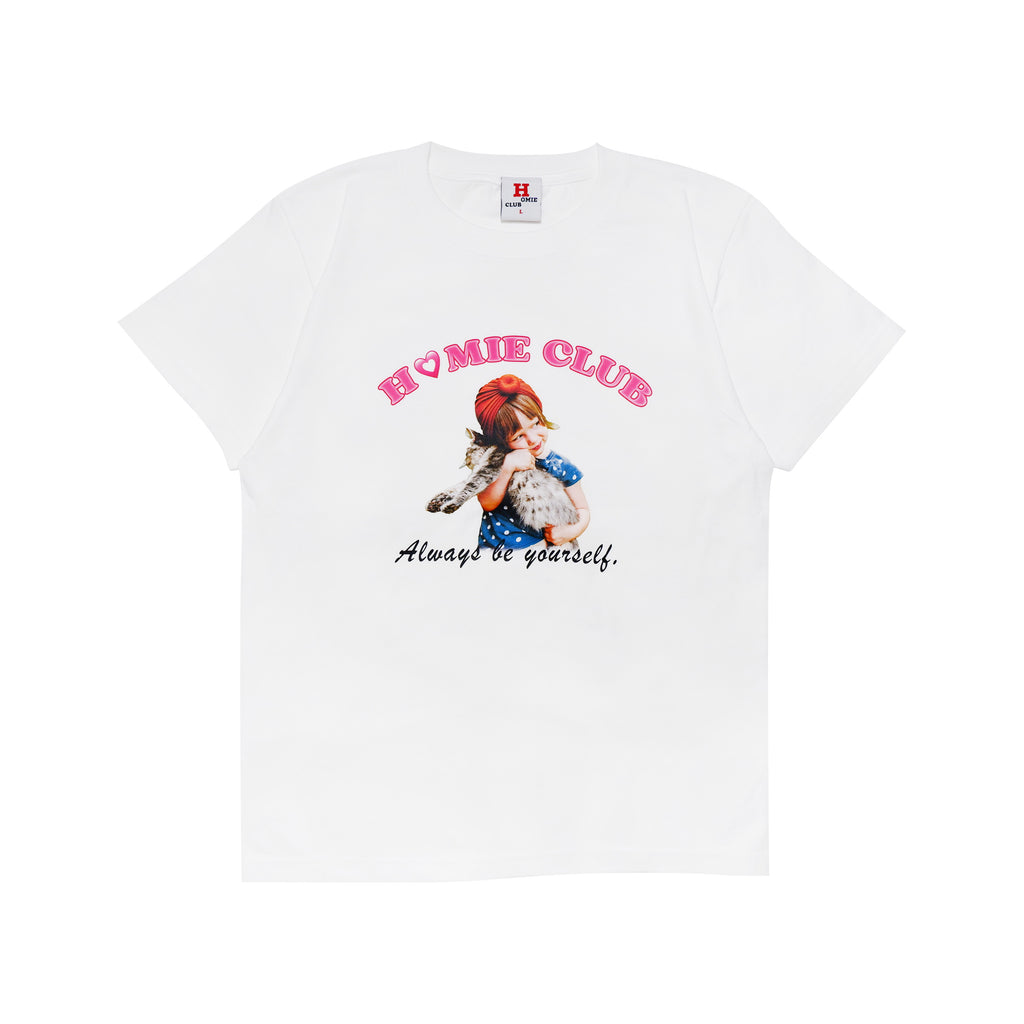 girl & CAT TEE