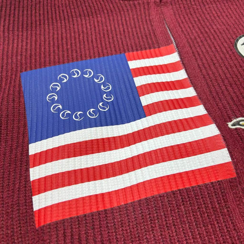 13 STATES KNIT ZIP HOODIE