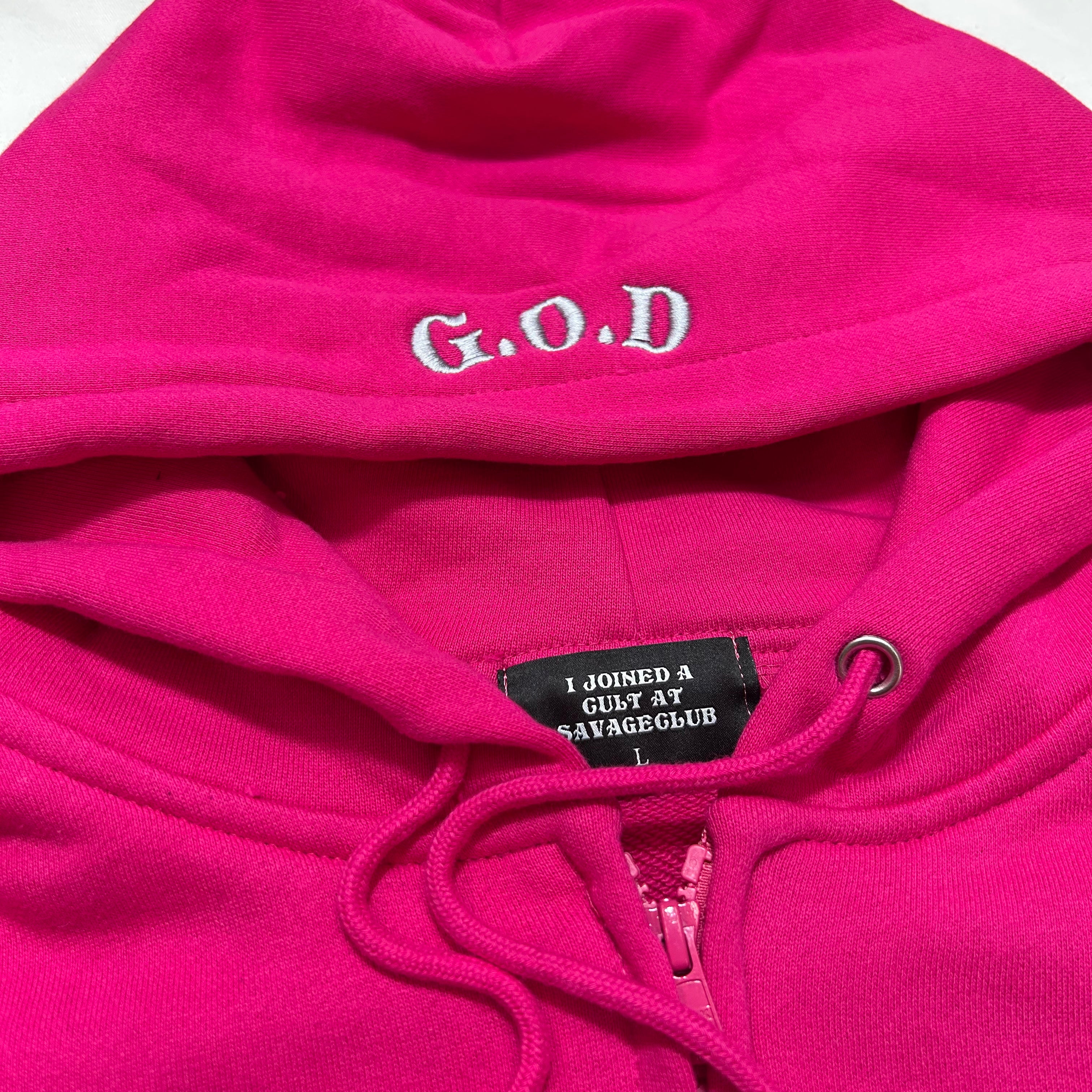 CULT STONE ZIP HOODIE – SAVAGE CLUB🤤