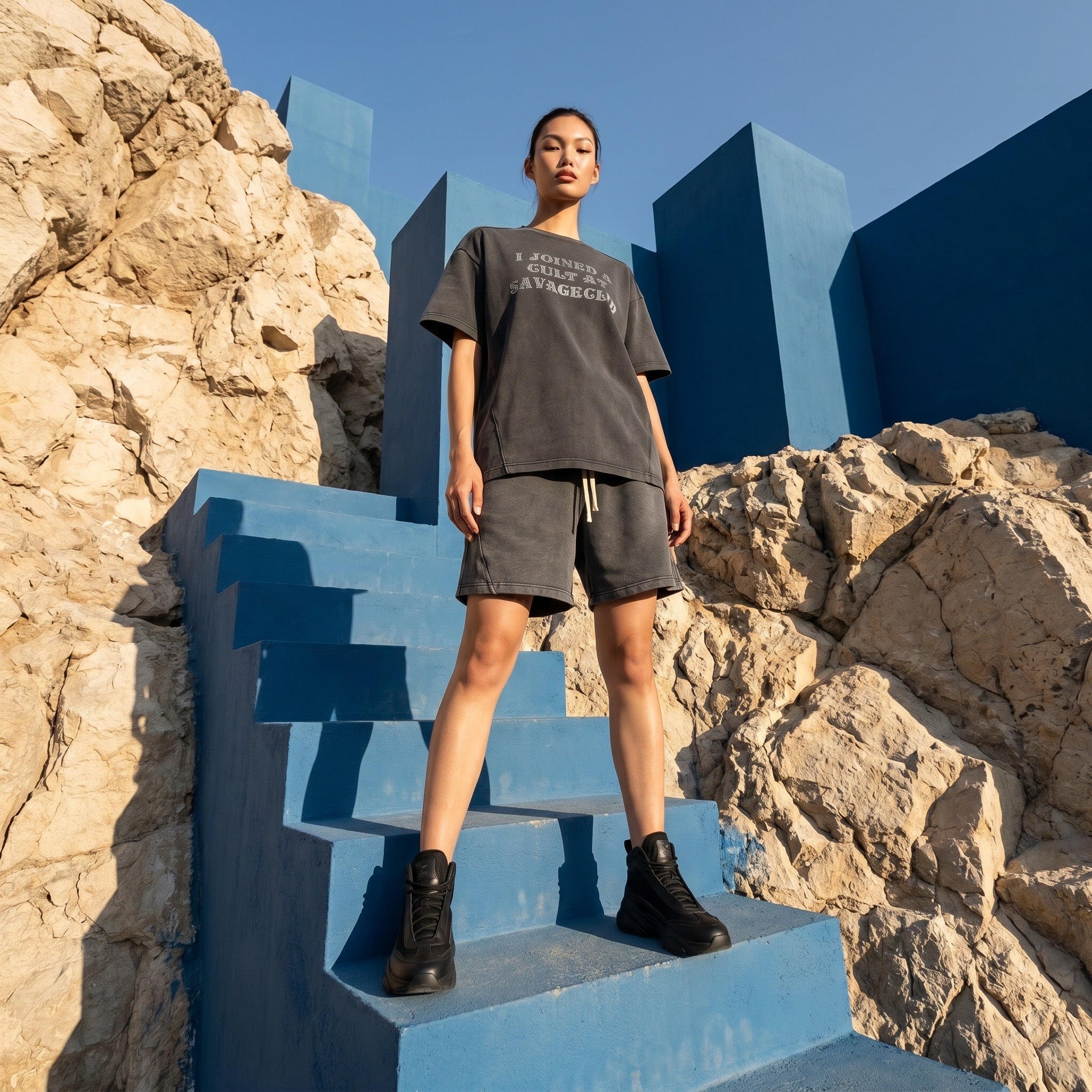 CULT STONE SHORTS 2
