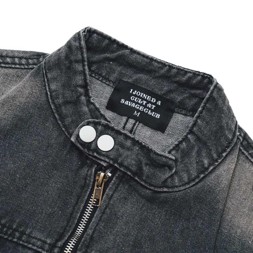 JESUS BONE SINGLE DENIM JACKET