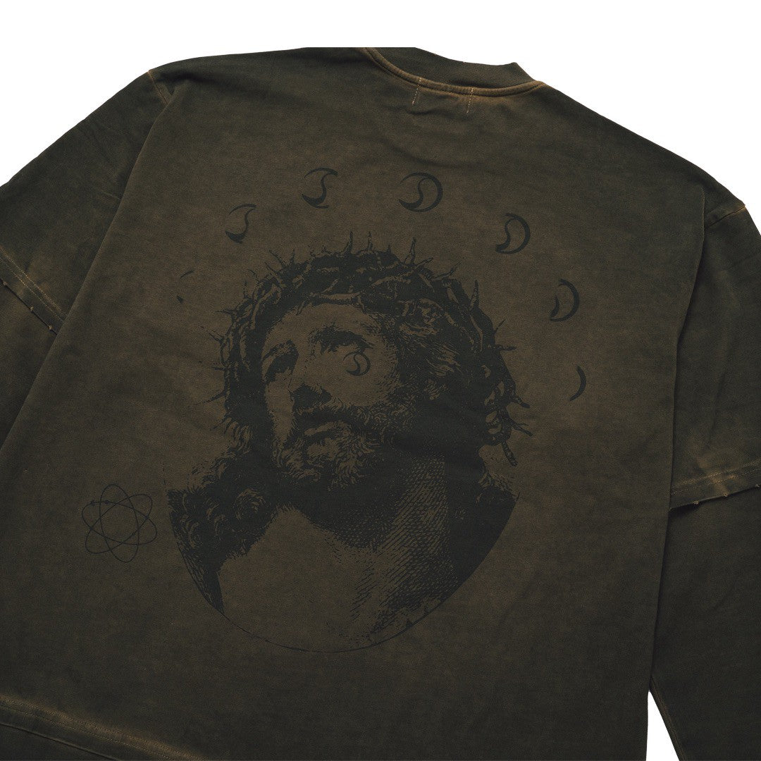 ASTRONOMY JESUS DAMAGE L/S TEE