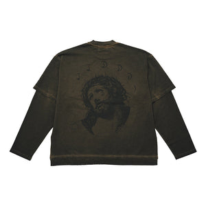 ASTRONOMY JESUS DAMAGE L/S TEE