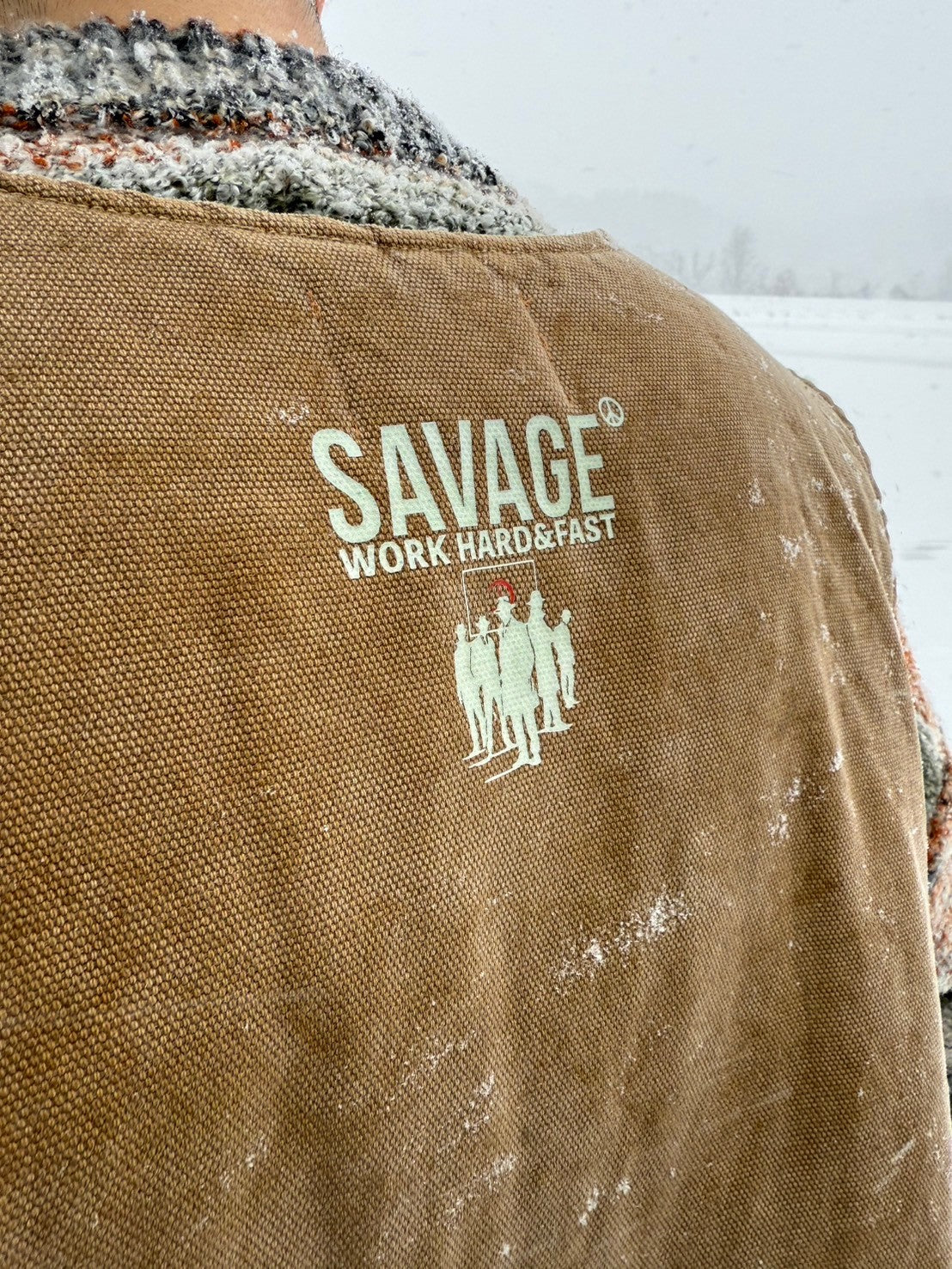 WHF reversible DUCK BOA VEST