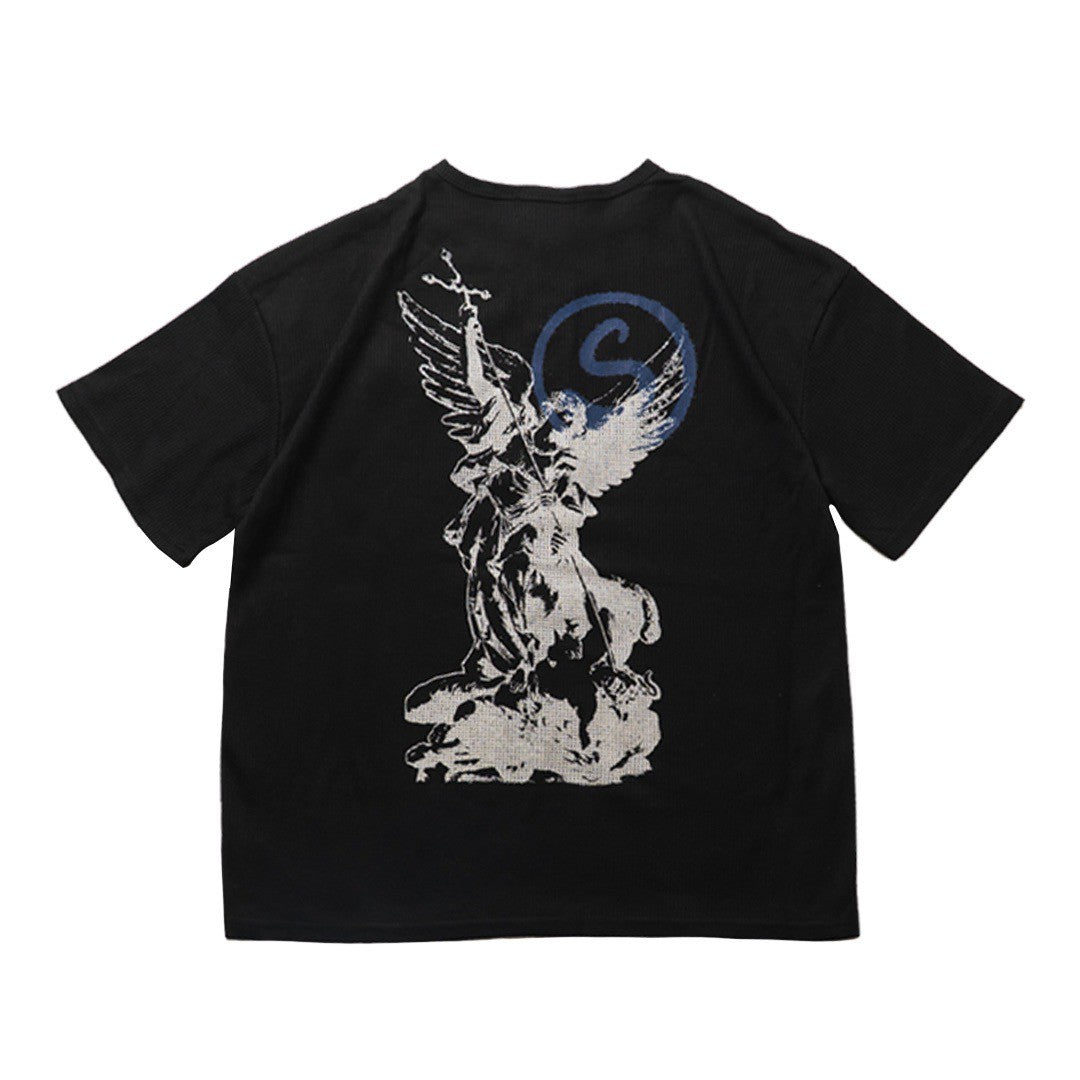SATAN WAFFLE TEE