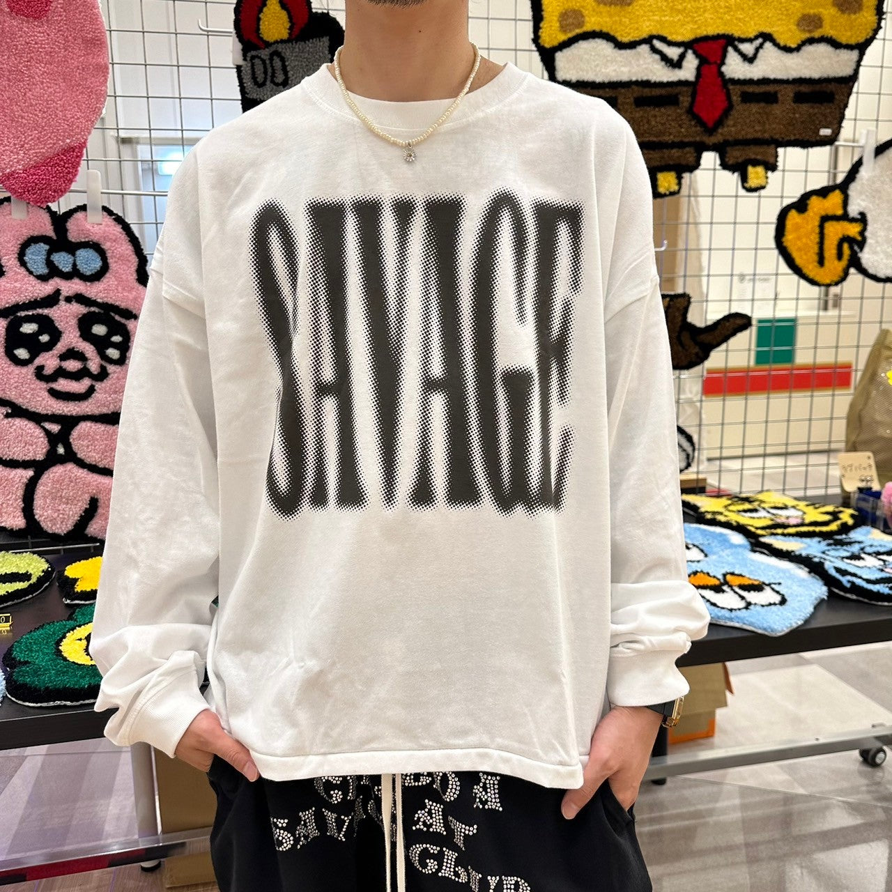 38 L/S TEE – SAVAGE CLUB🤤