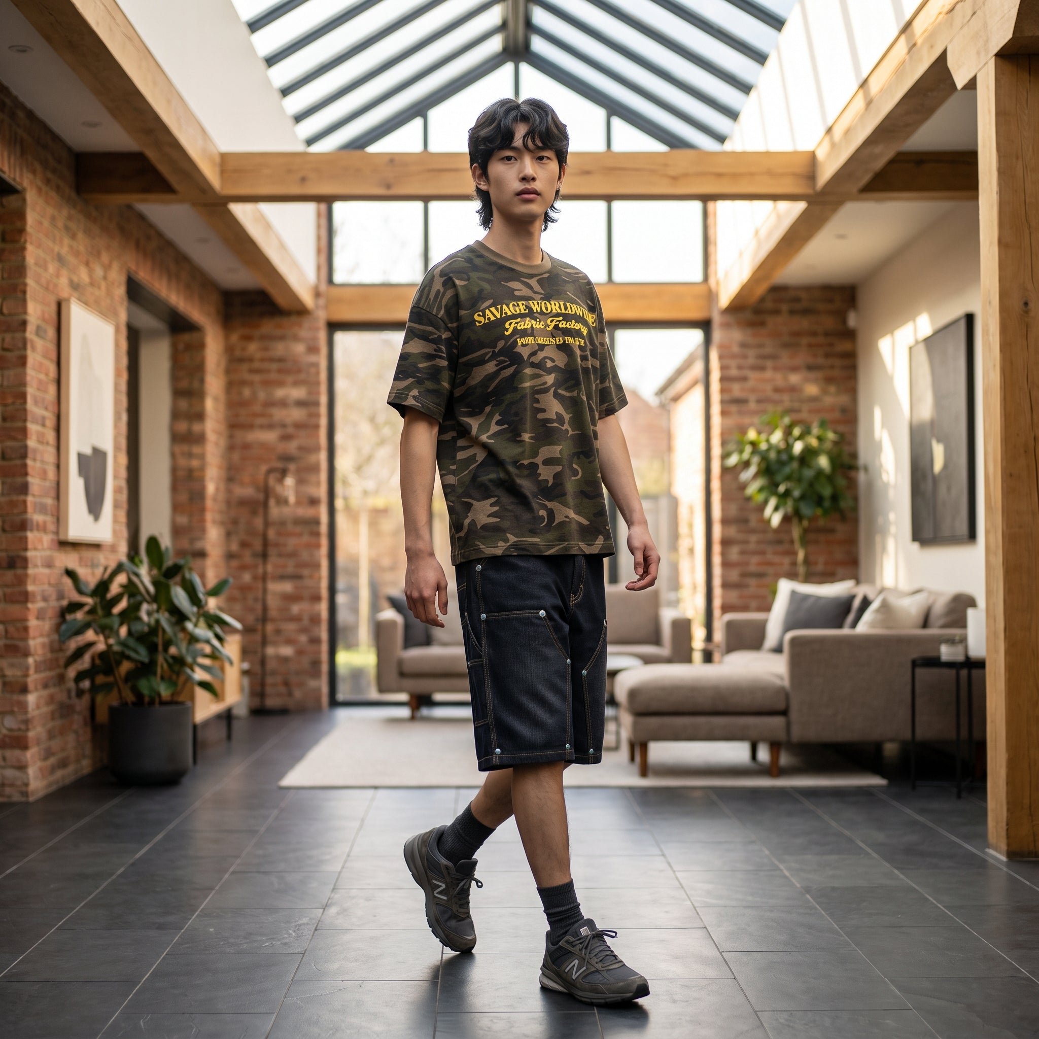 WORLDWIDE CAMO TEE