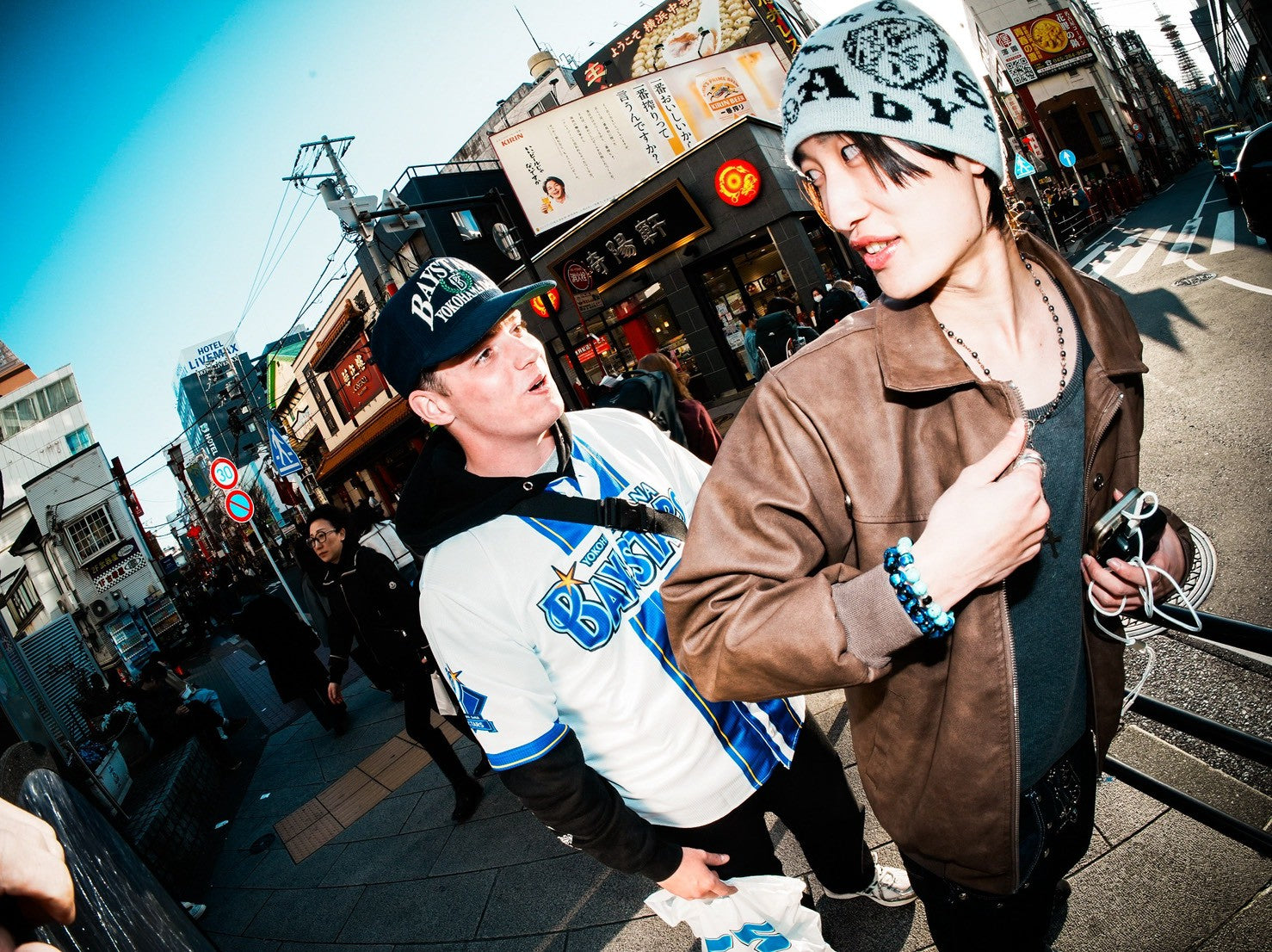 CRACK LEATHER JACKET