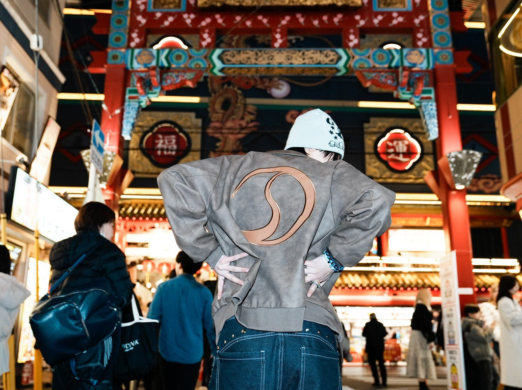 CRACK LEATHER JACKET