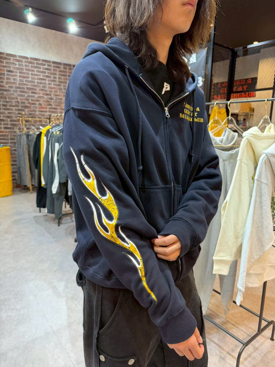 2026 BONE HORSE ZIP HOODIE – SAVAGE CLUB🤤