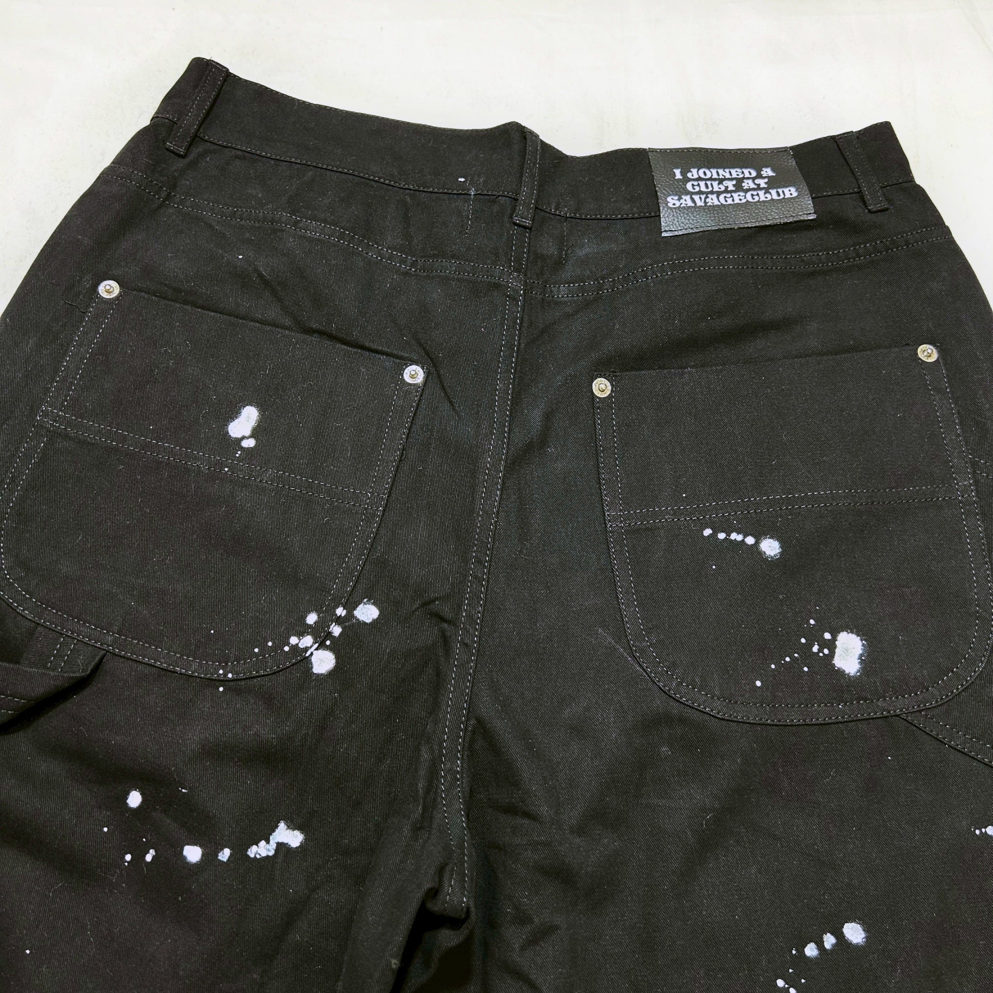 DRIP PAINTER DENIMPANTS