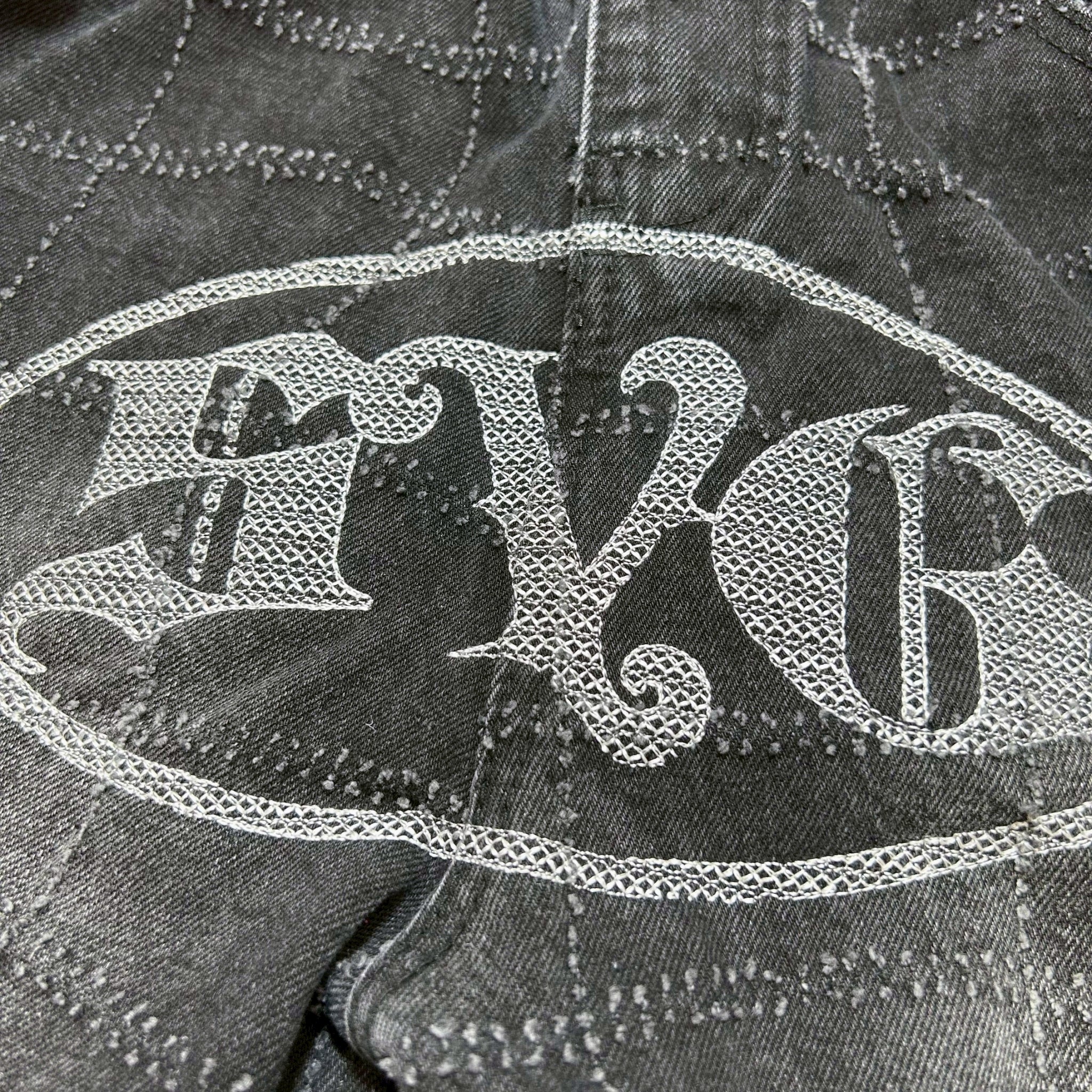 SVG NEEDLE PUNCH DENIMPANTS