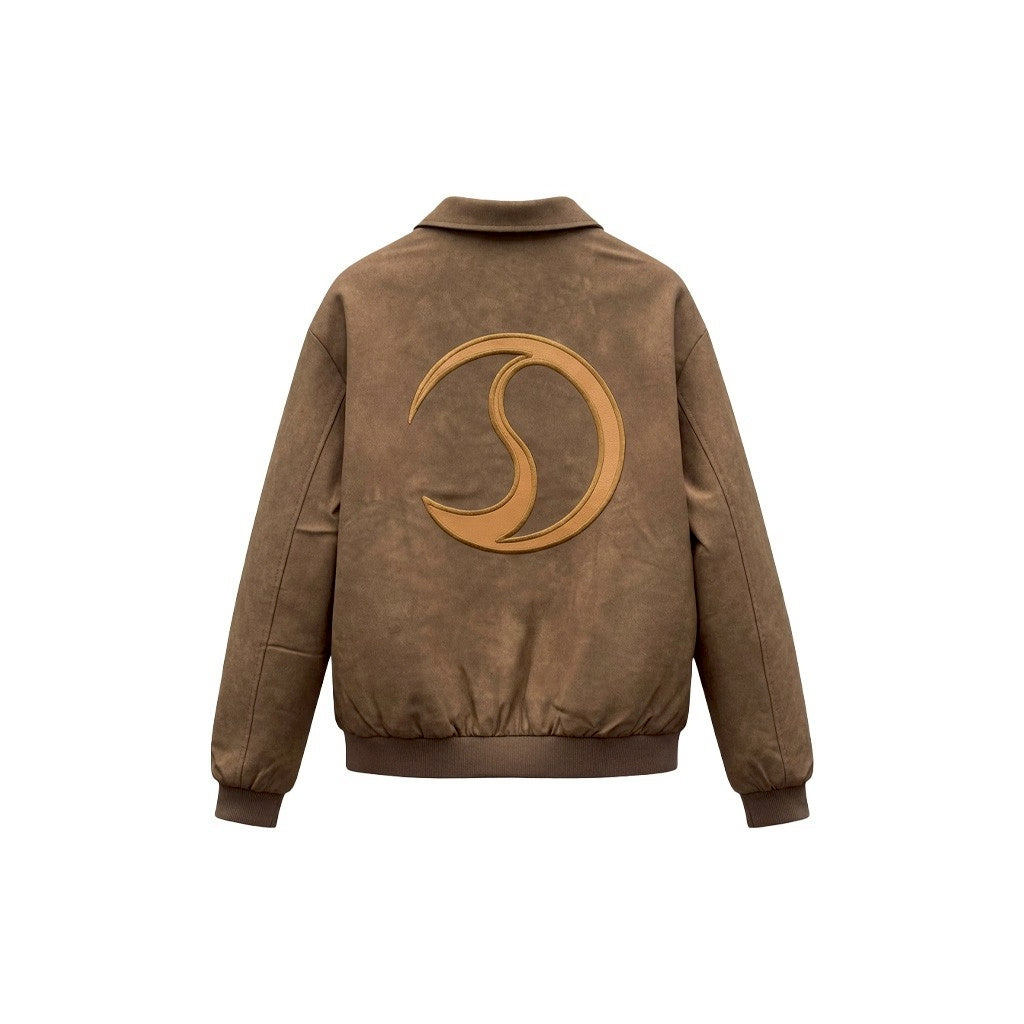 CRACK LEATHER JACKET