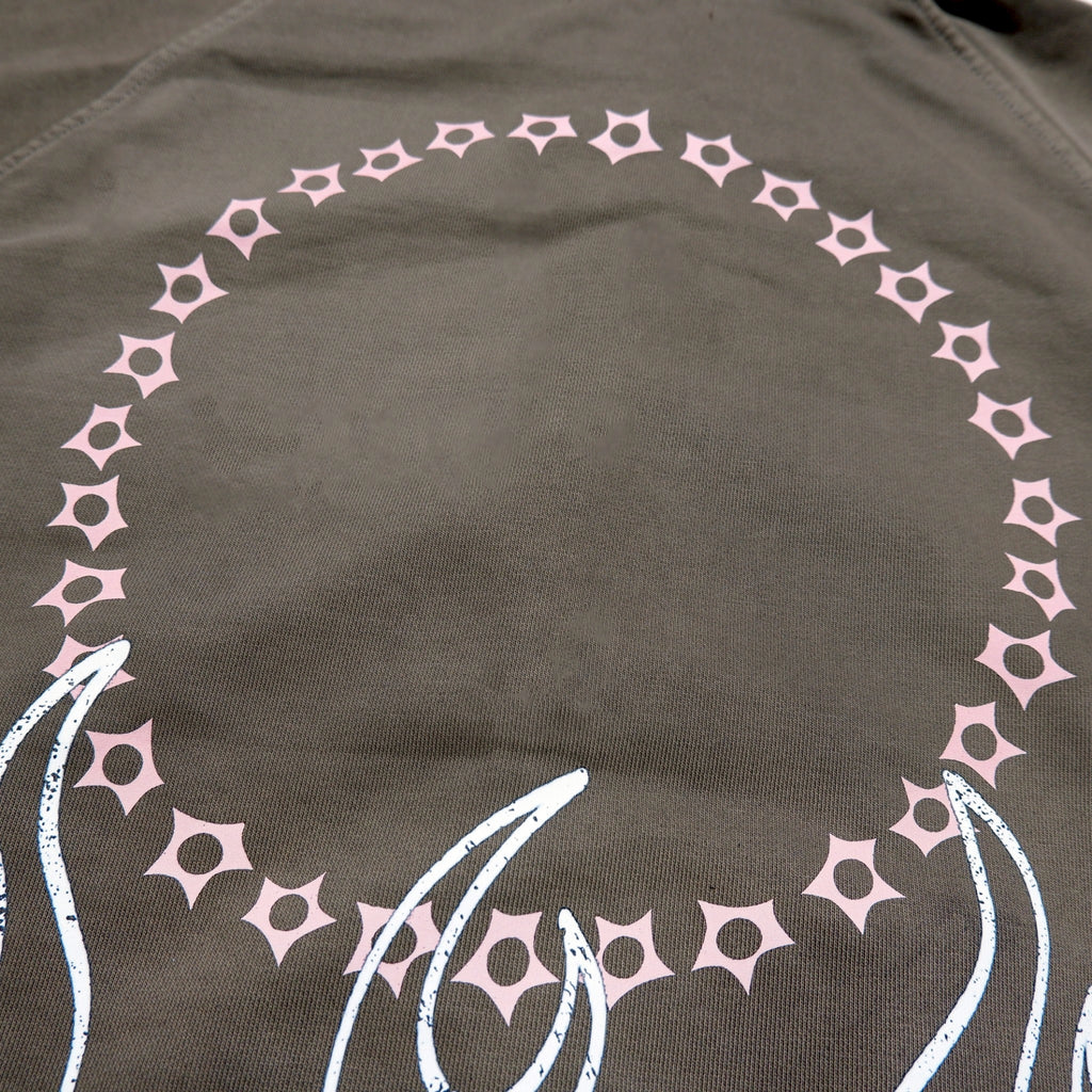 FIRE STAR ZIP HOODIE