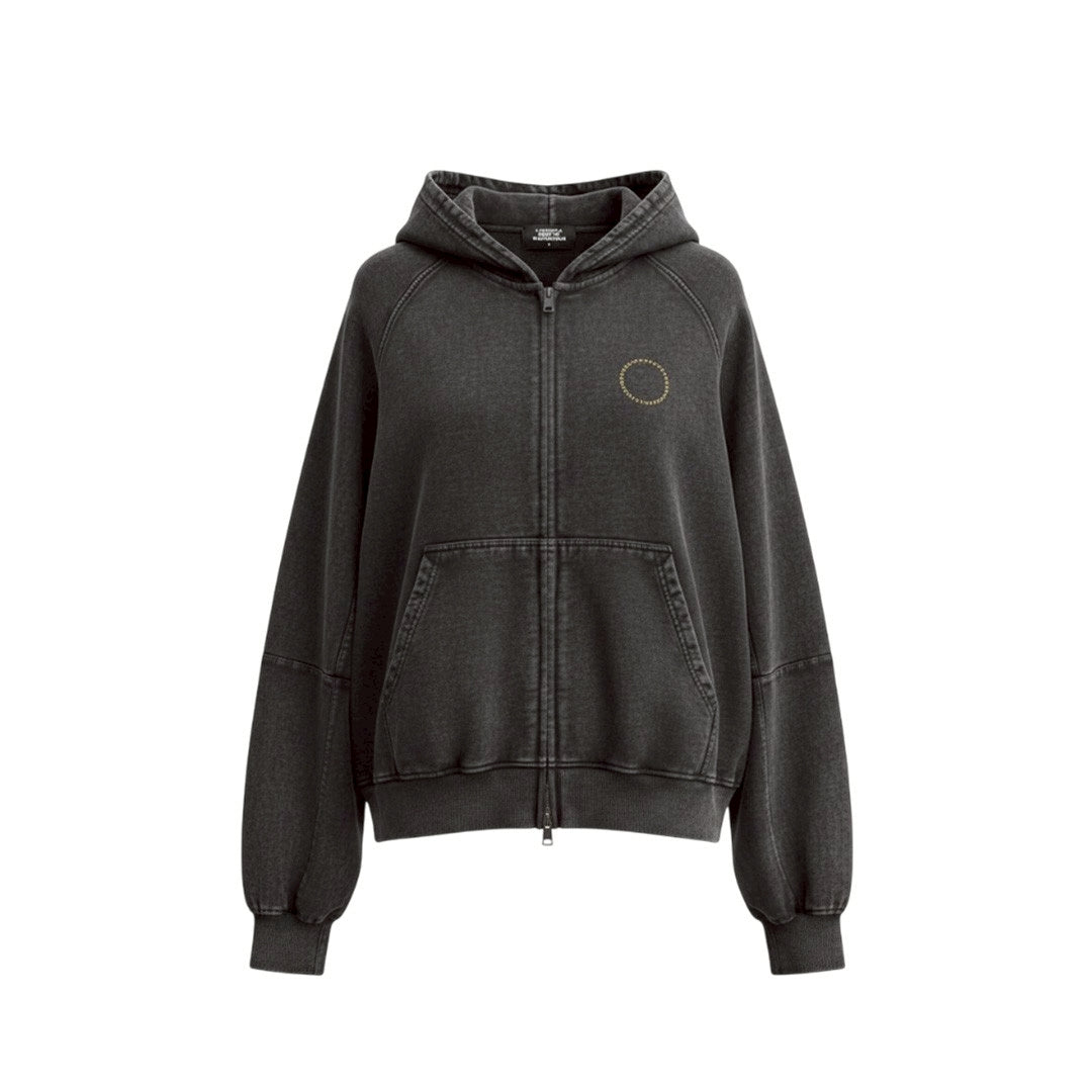 FIRE STAR ZIP HOODIE