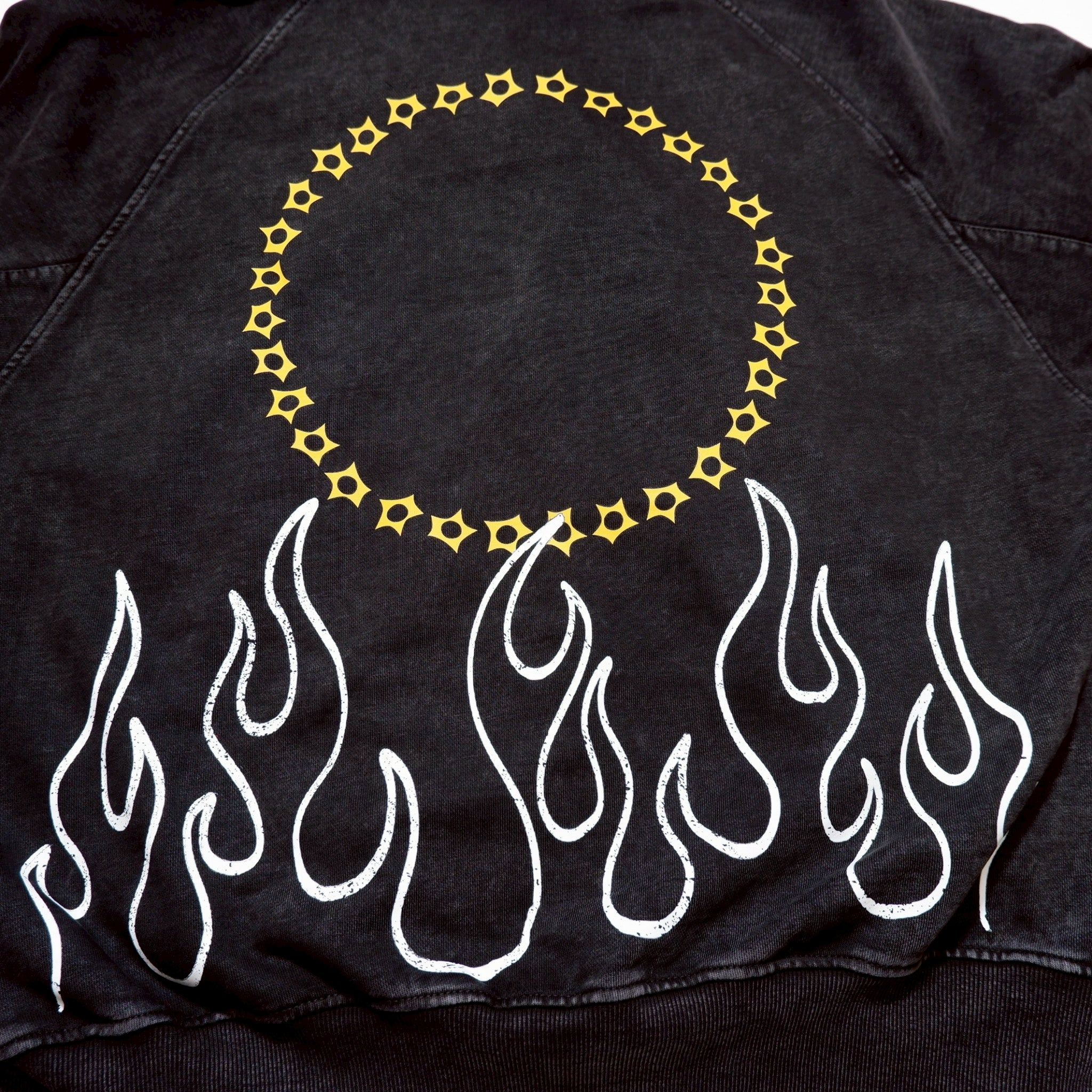 FIRE STAR ZIP HOODIE
