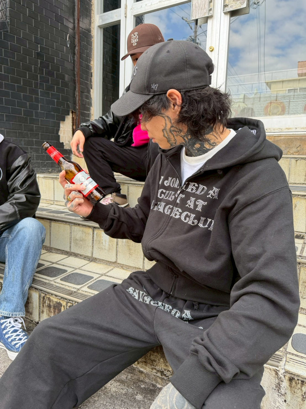 CULT STONE ZIP HOODIE