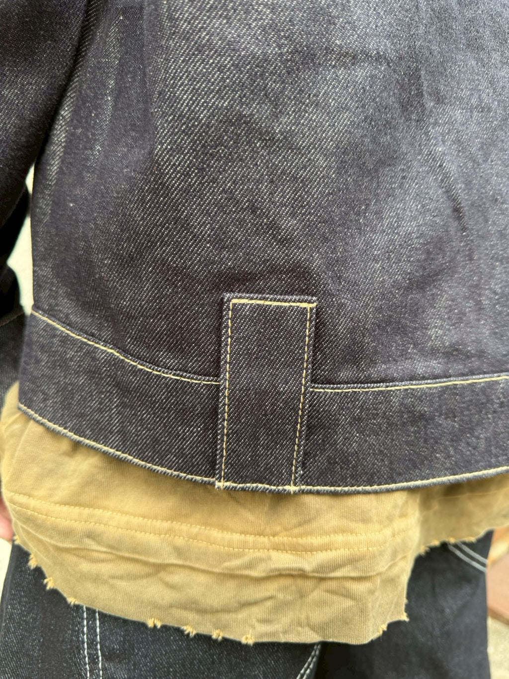 CRACK FIREMAN DENIM JACKET