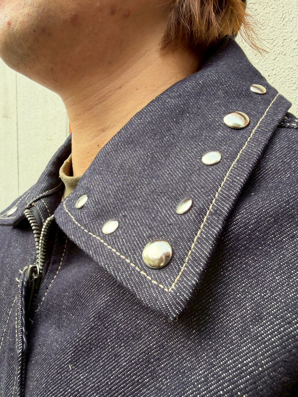 CRACK FIREMAN DENIM JACKET