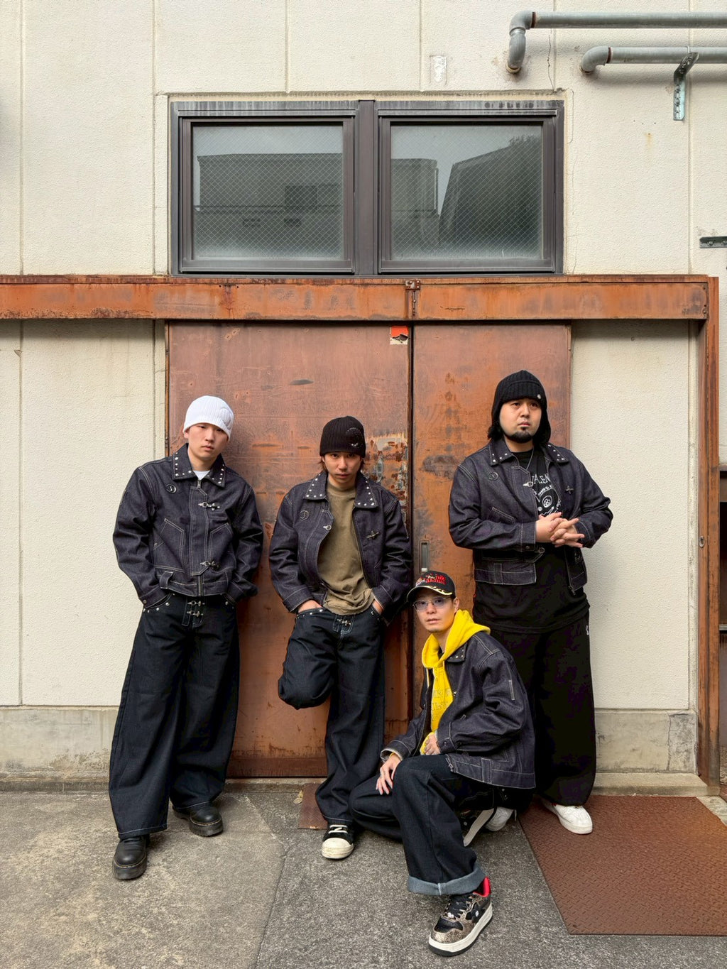 CRACK FIREMAN DENIM JACKET