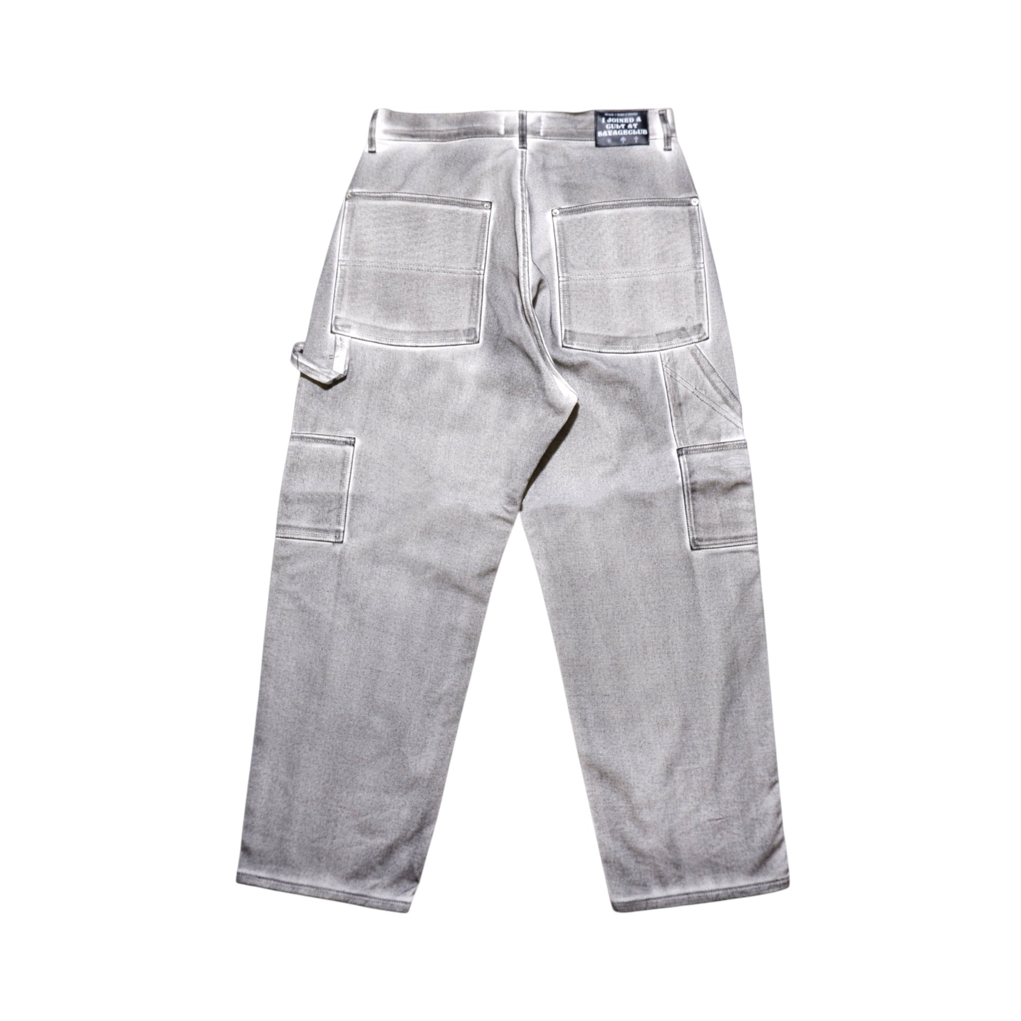 CULT OIL PAINT DENIM PANTS