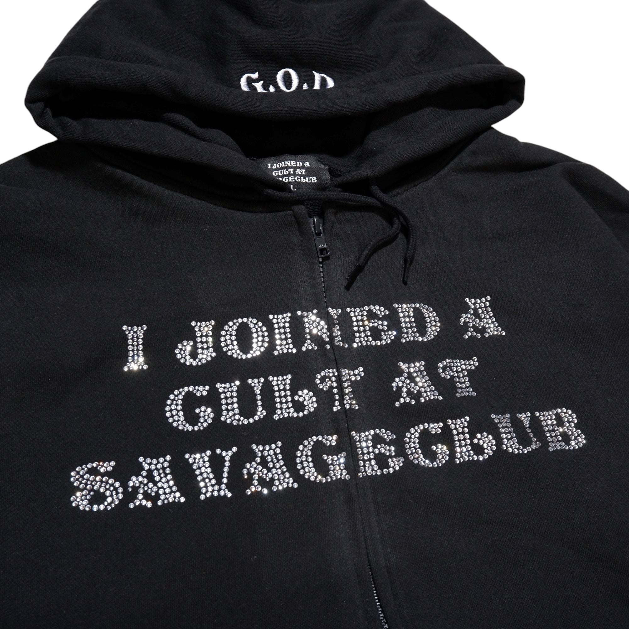 CULT LEADER ジップパーカー CULT STONE ZIP HOODIE – SAVAGE CLUB🤤