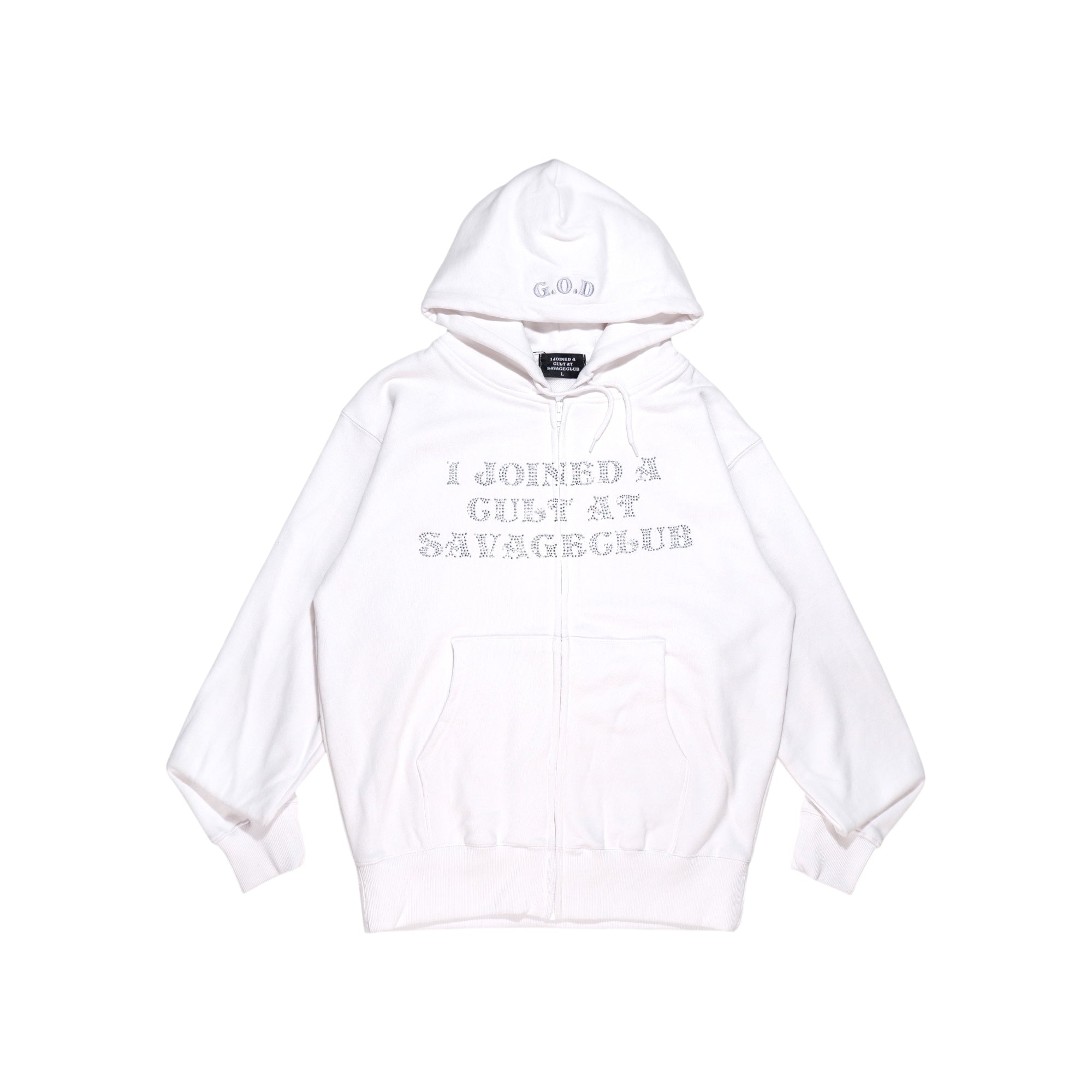 CULT STONE ZIP HOODIE – SAVAGE CLUB🤤
