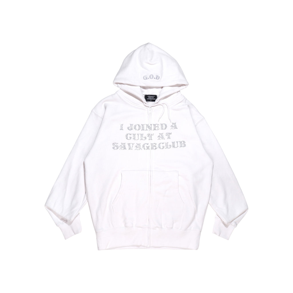 CULT STONE ZIP HOODIE